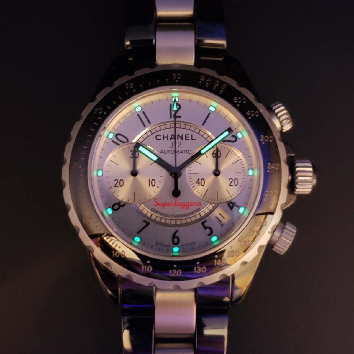 CHANEL J12 Superleggera H1624 41mm 夜光