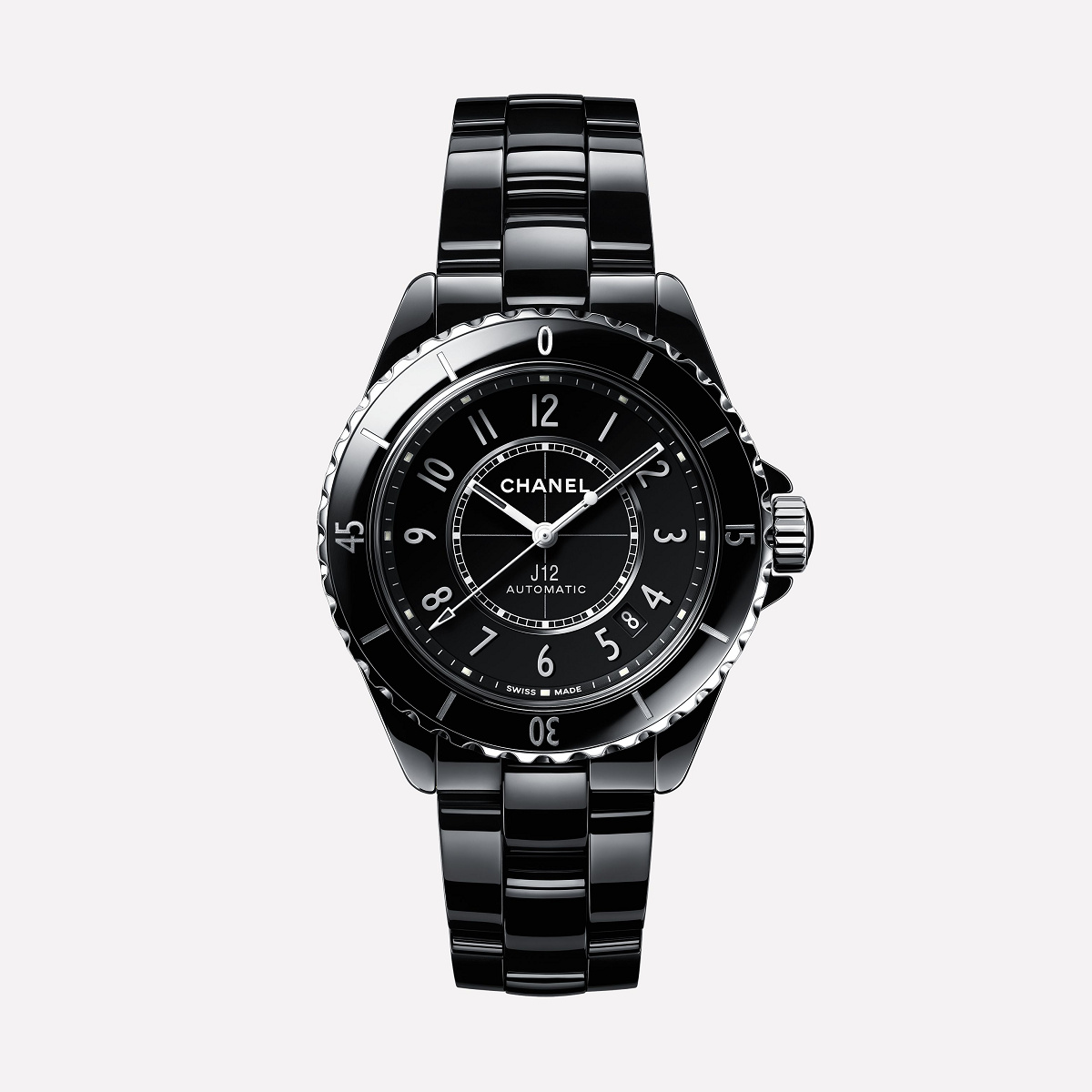 CHANEL J12 BLACK 38mm H5697