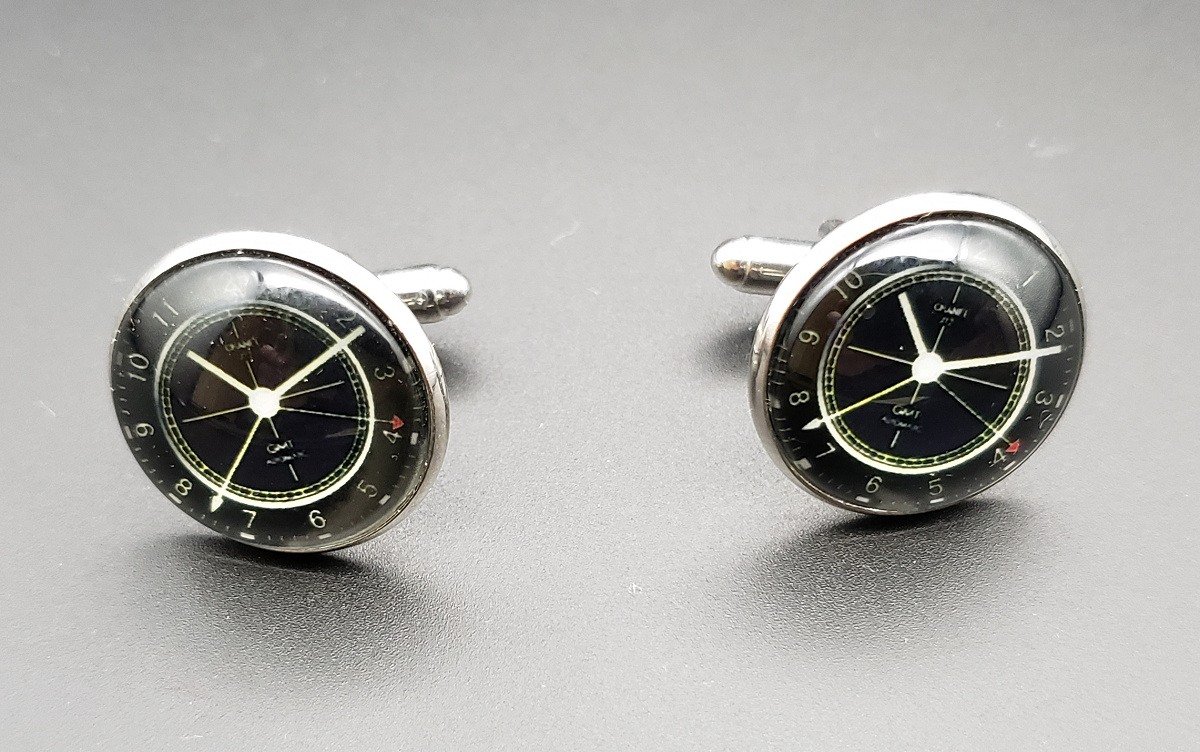 CHANEL J12 GMT H2012 CUFFLINKS カフリンクス