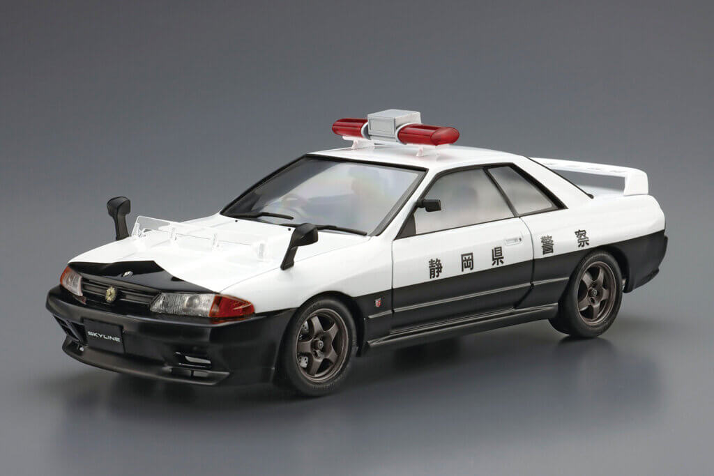 アオシマ 1/24 ザ・パトロールカー No.4 ニッサン BNR32 スカイラインGT-R パトロールカー '91 プラモデル