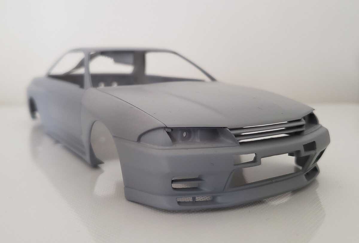 TAMIYA 1/24 R32 GT-Rを極める制作記11 コラム サフに吹かれて