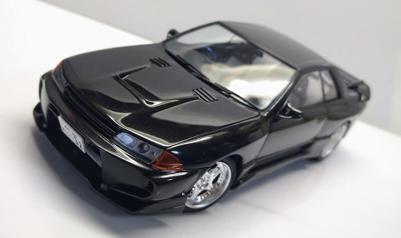 アオシマ 1/24 プラモデル R32 スカイライン GT-R VeilSide コンバットエアロ