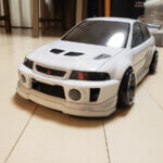 tamiya lancer evolution V 1/10 rc ランサーエボリューションV　ランエボ５