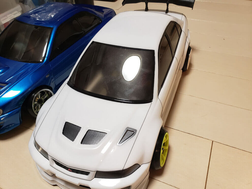 tamiya lancer evolution V 1/10 rc ランサーエボリューションV　ランエボ５